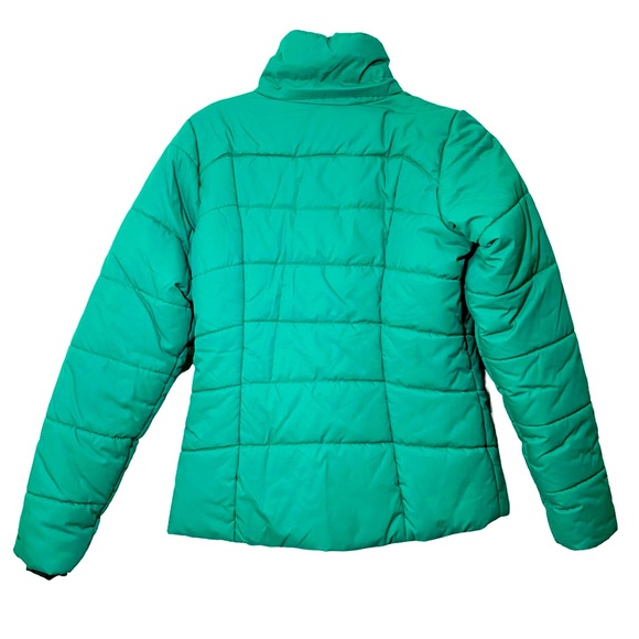 Columbia Omnishield green zip up snow jacket puffer size small - Picture 2 of 9